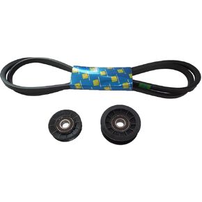 New Idler Pulley Kit W/Transmission Drive Belt For John Deere L111 L118 L120 L130 in Kuwait