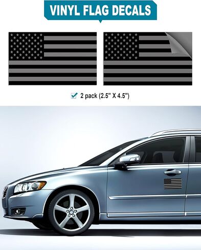 American Flag License Plate for Front Bumper, Black Aluminum Car Tag Frame Cover with 3D Embossed USA Flag Pattern, with Screws, Metal Decals in Saudi Arabia