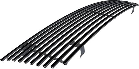 APS Compatible with Ford Ranger 1993-1997 Main Upper Stainless Steel SS Black Billet Front Grill Grille Insert F85013H in Saudi Arabia