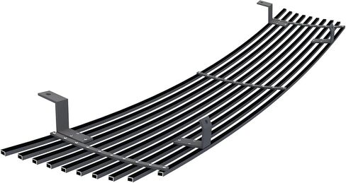 APS Compatible with Ford Ranger 1993-1997 Main Upper Stainless Steel SS Black Billet Front Grill Grille Insert F85013H in Saudi Arabia