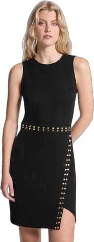Michael Kors Women's Astor Stud Sleeveless Mini Dress in Saudi Arabia