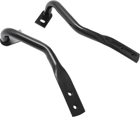 KUAFU Front Bumper Bracket Compatible with 2007-2013 GMC Sierra Chevrolet Silverado 1500 2500 3500 2500HD 3500HD GM1042107 GM1043107 22861858 22861859 Bumper Cover Brace Pair Steel Powder Coated in Saudi Arabia