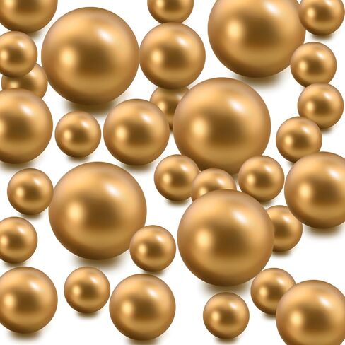 Vase Filler Beads 100PCS Royal Blue Floating Bead for Centerpieces Vases Fake Pearl for Floating Candles Wedding Table Birthday Theme Party Home Decor Makeup Brush Beads No Hole 20/14/10mm in Saudi Arabia