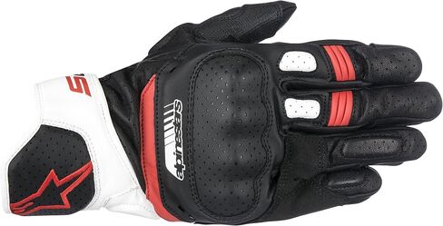 Alpinestars SP-5 Gloves, L, Black/White/Red in Saudi Arabia