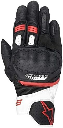 Alpinestars SP-5 Gloves, L, Black/White/Red in Saudi Arabia