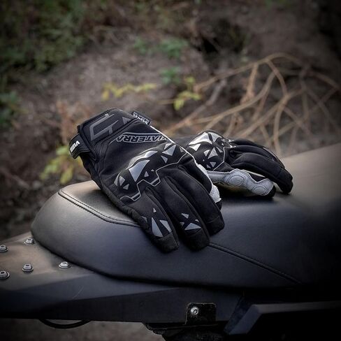 ViaTerra Roost Offroad Motorcycle Gloves - Trail Riding Gloves|SasTec CE Level 2 Knuckle Protectors|Superior Control & Unmatched Grip|Touch Screen Friendly in Kuwait