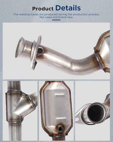 Catalytic Converter Stainless Steel Direct Fit For Ford F150 5.4L 2004 2005 2006 2007 2008 (EPA Approved) in Saudi Arabia
