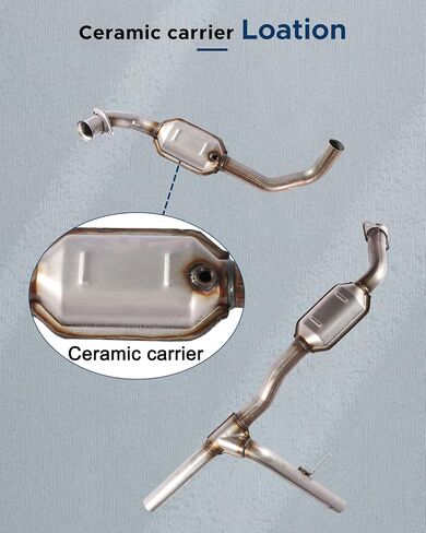 Catalytic Converter Stainless Steel Direct Fit For Ford F150 5.4L 2004 2005 2006 2007 2008 (EPA Approved) in Saudi Arabia