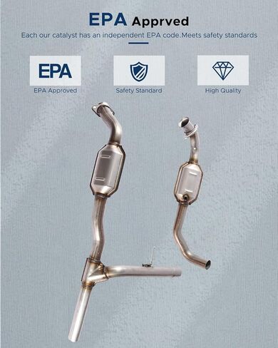 Catalytic Converter Stainless Steel Direct Fit For Ford F150 5.4L 2004 2005 2006 2007 2008 (EPA Approved) in Saudi Arabia