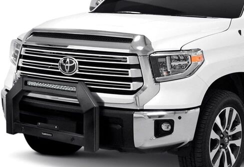 Black Horse Off Road Armour Bull Bar No Skid Plate Matte Black Compatible with 2022-2024 Toyota Tundra-AB-TO22 in Saudi Arabia