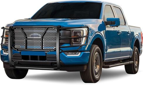 Black Horse RUGGED Heavy Duty Grille Guard Modular Black Compatible with 2021-2024 Ford F-150-RU-FOF116-B in Saudi Arabia