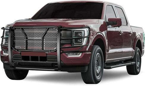 Black Horse RUGGED Heavy Duty Grille Guard Modular Black Compatible with 2021-2024 Ford F-150-RU-FOF116-B in Saudi Arabia