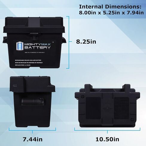 Mighty Max Battery Group U1 Battery Box for John Deere Utility 4x2, 6x4 in Saudi Arabia