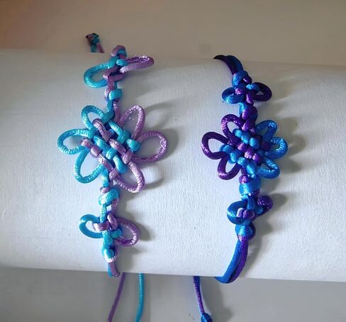 Friendship Knot Bracelets Handmade Braided BFF Couples Bracelet Gifts Concert Outfit Fans Accessories in Saudi Arabia