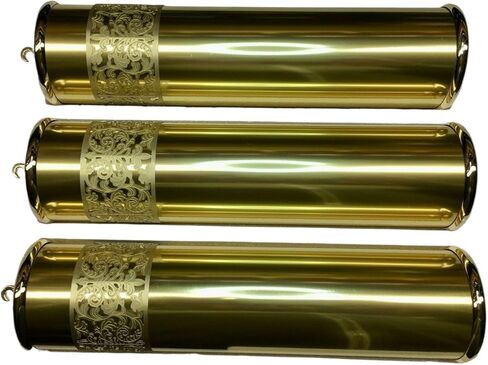 قطعة بديلة لمجموعة أوزان ساعة الجد مع حلقة مقطوعة بالليزر مقاس 60 مم × 245 مم - طقم تجميع الساعة DIY - إصلاح البناء بأجزاء متينة وأدوات دقيقة in Saudi Arabia