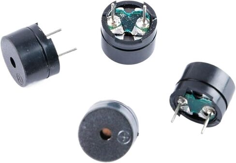 10pcs 12MM*8.5MM 12085 16R Resistance Universal Passive Buzzer electromagnetic impedance 16 ohms AC / 2KHz 3V 5V 12V in Saudi Arabia