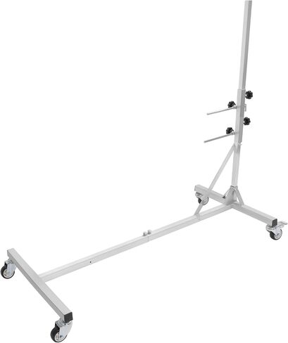 KUAFU Auto Body Paint Stand, Heavy Duty Paint Racks Panel Holder for Automotive Doors, Bumpers, Fenders, Hoods Works, Dolly Stand Repair Car - w/4 Swiveling Wheels(2 with Locking Brakes) in Saudi Arabia