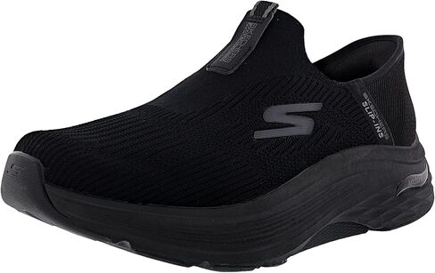 Skechers Men's Slip-Ins: Max Cushioning Arch Fit- Fortuitous Walking Shoes, Black/Black, 10.5 4E in Saudi Arabia