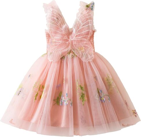 NNJXD Flower Girl's Wedding Dress Lace Sleeveless Tulle Summer Vintage Dresses in Kuwait