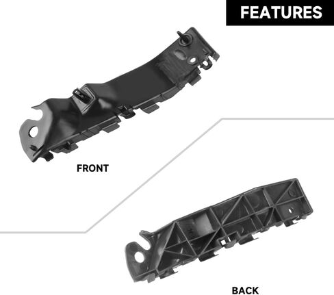 1 Pair Left and Right Side Front Bumper Bracket Bumper Mount Support Bracket-Compatible for Ford Explorer 2011-2015 for Ford Police Interceptor Utility 2013-2015-Replace Part BB5Z17E814A, BB5Z17E814B in Saudi Arabia
