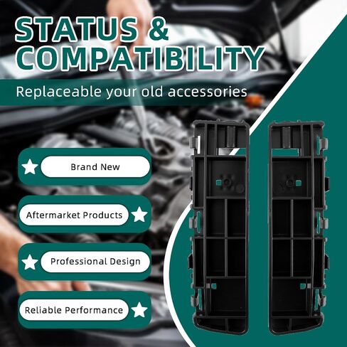 AUTOKAY 71193-TL0-G00 71198-TL0-G00 المصد الأمامي بين قوسين فاصل التجنيب مناسب لـ Acura TSX 2009 2010 2011 2012 2013 2014 in Saudi Arabia