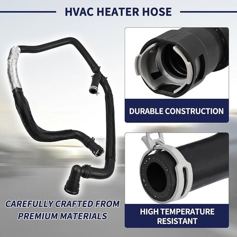 خرطوم سخان HVAC BL3Z-18472-J KH576 متوافق مع مجموعة خرطوم سخان المحرك Ford F-150 3.5L 2011-2014 استبدال BL3Z18472J in Kuwait