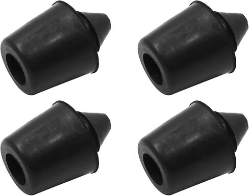 X AUTOHAUX 4pcs 10mm Car Door Shock Absorber Door Rubber Shock Block Absorbing Anti Collision Black Buffer Mount for Car Door Hood Trunk in Saudi Arabia