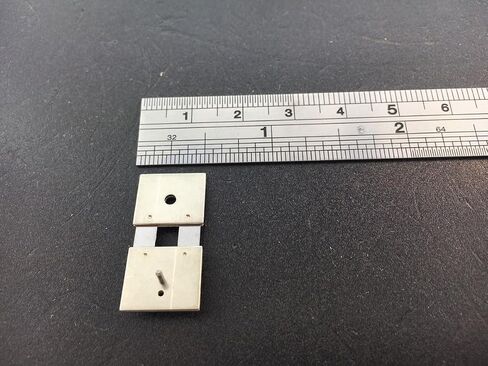 Replacement Part for Pendulum Clock Suspension Spring Hermle German 1/2 "x 1" for Grandfathers DIY Clock Assembly Kit – Build Repair with Durable Parts and Precision Tools in Saudi Arabia