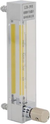 LZB -4/6/10WB, glass rotameter for water/H2O/liquid flow meter with control valve. big measure range(6WB 40-400ml Pmin) in Saudi Arabia