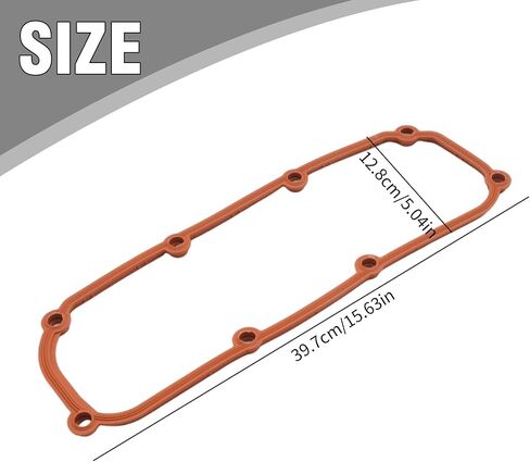 MDEOOSKY VS50599R Valve Cover Gaskets with Grommets Kit, Replacement for Chrysler Grand Voyager 3.8L V6 2001-2002 Replacement for Dodge Caravan 3.3L V6 2004-2007 in Saudi Arabia