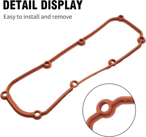 MDEOOSKY VS50599R Valve Cover Gaskets with Grommets Kit, Replacement for Chrysler Grand Voyager 3.8L V6 2001-2002 Replacement for Dodge Caravan 3.3L V6 2004-2007 in Saudi Arabia