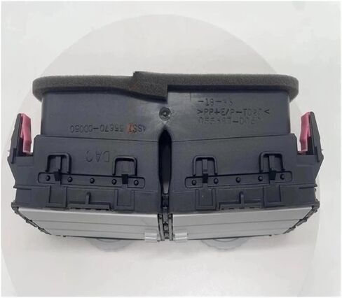 Car Center Dash A/C Outlet Air Vent ，Compatible With Toyota Yaris 2008-2013 Air Vent Panel Air Outlet Cover Replacement Dashboard Instrument(Middle Black) in Saudi Arabia