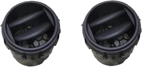 Car Center Dash A/C Outlet Air Vent ，Compatible With Toyota Yaris 2008-2013 Air Vent Panel Air Outlet Cover Replacement Dashboard Instrument(Middle Black) in Saudi Arabia