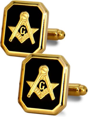Freemason Masonic Cufflinks for Men – Tuxedo Suit Masonic Accessories, Freemason Gifts for Men in Saudi Arabia