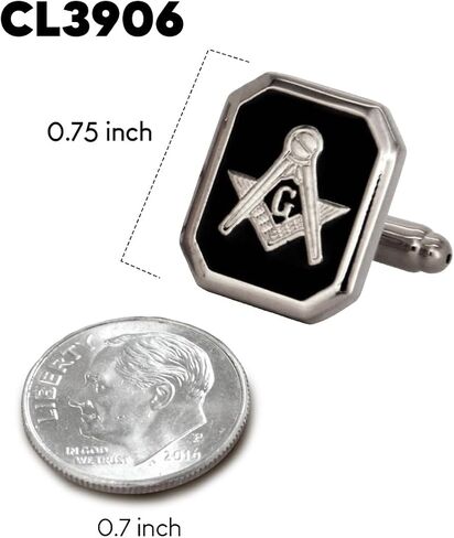 Freemason Masonic Cufflinks for Men – Tuxedo Suit Masonic Accessories, Freemason Gifts for Men in Saudi Arabia