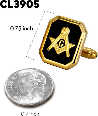 Freemason Masonic Cufflinks for Men – Tuxedo Suit Masonic Accessories, Freemason Gifts for Men in Saudi Arabia