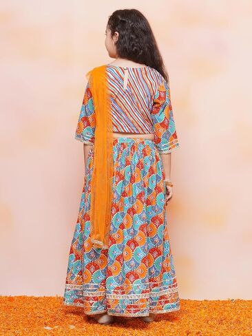 ملابس AJ DEZINES ADIVA الهندية للفتيات من Lehenga Choli للأطفال in Kuwait