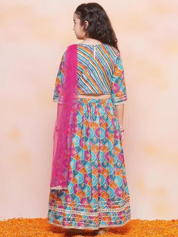 ملابس AJ DEZINES ADIVA الهندية للفتيات من Lehenga Choli للأطفال in Kuwait