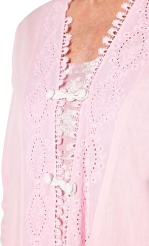 The 1 for U Women's Cotton Robe - House Coat Women, Rosalind 100% Cotton Robe in Saudi Arabia