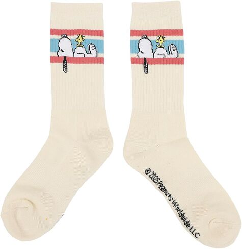 جوارب رياضية للرجال من Bioworld Peanuts Snoopy Varsity Stripes in Saudi Arabia