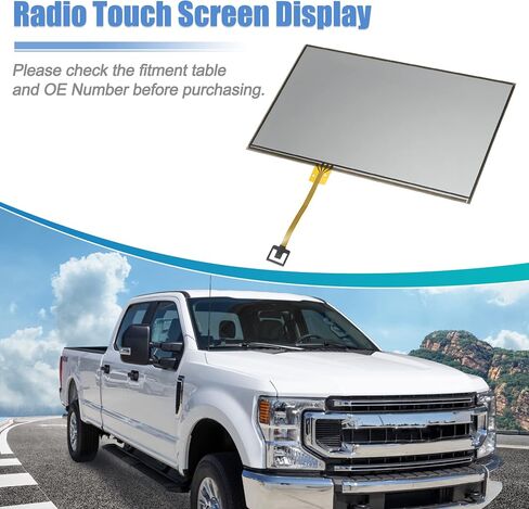 X AUTOHAUX 8" Sync 2 Radio Information Touch Screen Display for Ford F150 F250 F350 Edge Focus Escape Fusion Explorer for Lincoln MKX MKS MKZ MKC Radio Touchscreen DC3T-18B955-FA in Saudi Arabia