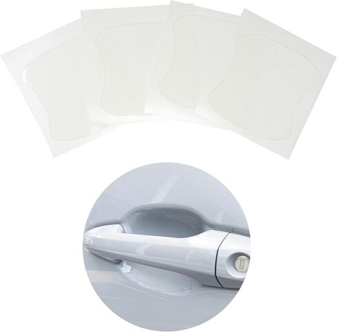 YelloPro Custom Fit Door Handle Cup 3M Scotchgard Anti Scratch Clear Bra Paint Protector Film Cover Self Healing Guard for 2016 2017 2018 2019 2020 2021 2022 2023 Toyota Tacoma Pickup Truck in Saudi Arabia