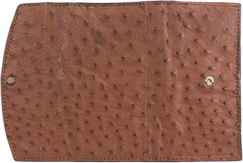 Genuine Ostrich Leather Clutch Wallet Handmade in Saudi Arabia