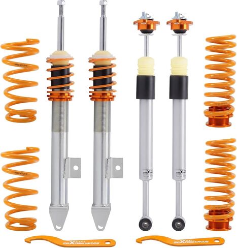 maxpeedingrods Coilovers لكرايسلر 300C 2005-2010، لدودج ماغنوم 2005-2010، طقم تعليق كويلوفيرز قابل للتعديل للارتفاع، ممتص الصدمات، طقم خفض، ذهبي in Saudi Arabia