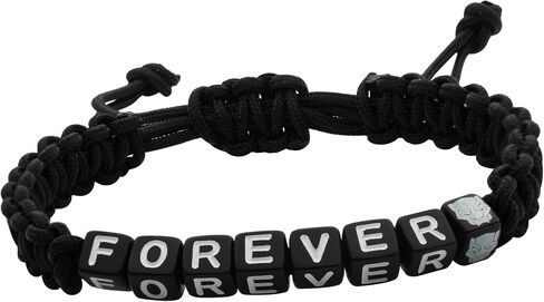 Marvel Black Panther: Wakanda Forever 2-Piece Cord Pull Bracelet Set in Saudi Arabia