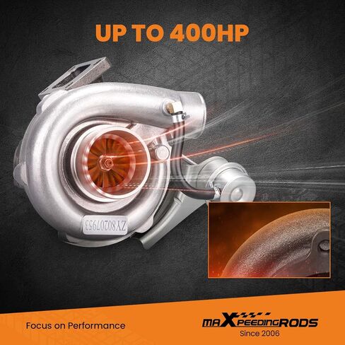 maXpeedingrods T3 Turbo Turbocharger for 4/6 Cylinder 1.5L-2.5L Engine, for BMW 318is 323Ci 323Ci 325Ci 325i, for Honda Accord Civic, Basic VL Series in Saudi Arabia