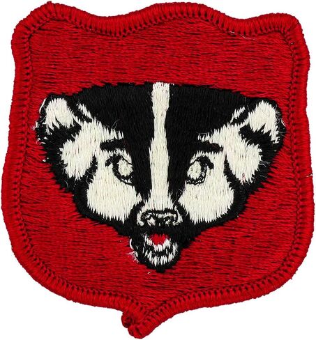 Wisconsin National Guard Headquarters Patch Full Color in Saudi Arabia