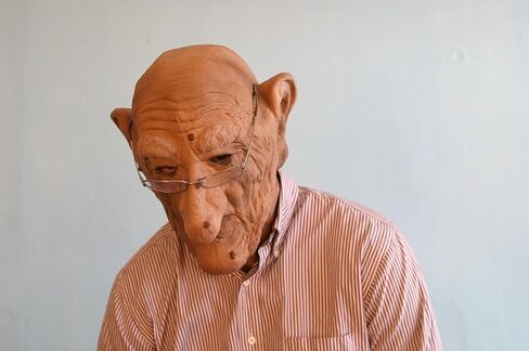 Old Man Mask Realistic Foam Latex OldMan Mask in Saudi Arabia