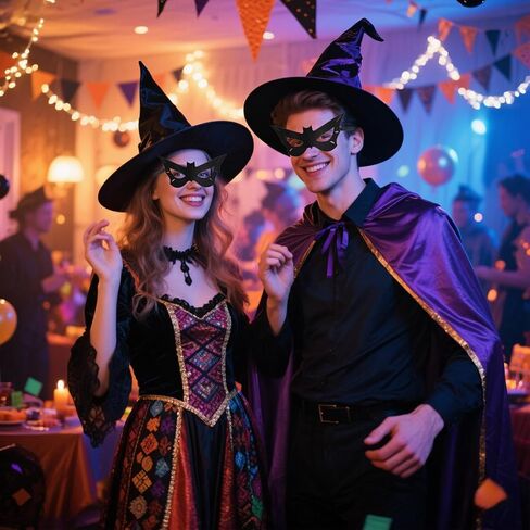 Bat Costume Mask, Half Face Black Bat Eye Mask Halloween Cosplay Party Masquerade Raves Dress Up Accessories for Women Men in Saudi Arabia