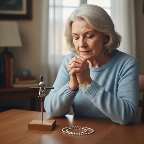 هدايا معمودية للفتيات مقاس 17.78 سم، مجموعة هدايا تعميد كاملة للابنة مع صليب حائط، وحامل خشبي، وبطاقة مباركة وتهنئة في صندوق تذكار أنيق (فتاة مقاس 7 بوصات) in Kuwait